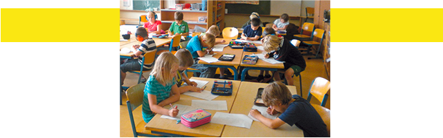 Unsere Schule, Kinder lesen